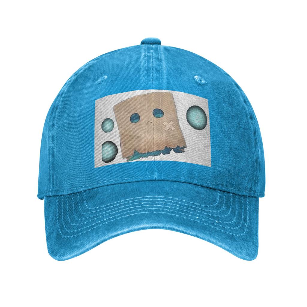 Nanashi Mumei - Nameless Friend Baseball Caps Fashion Denim Fabric Hats Casquette Streetwear Baseball Cowboy Hat for Unisex