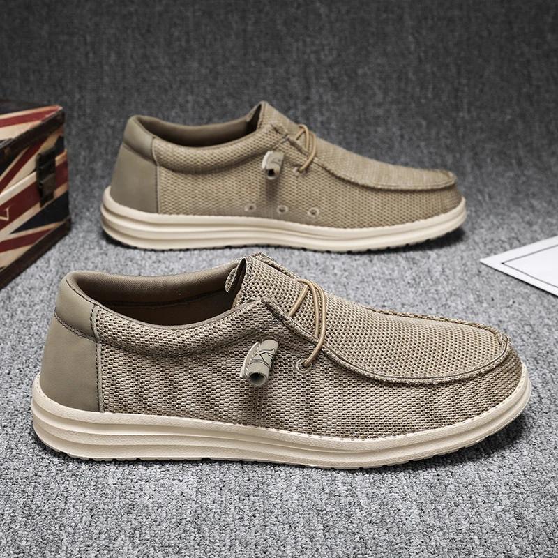 Fashion New Mens Slip on Shoes Trend Men Casual Shoes Luxury Brand Outdoor Walking Shoes Male Comfortable Lazy Shoe Mens Loafers