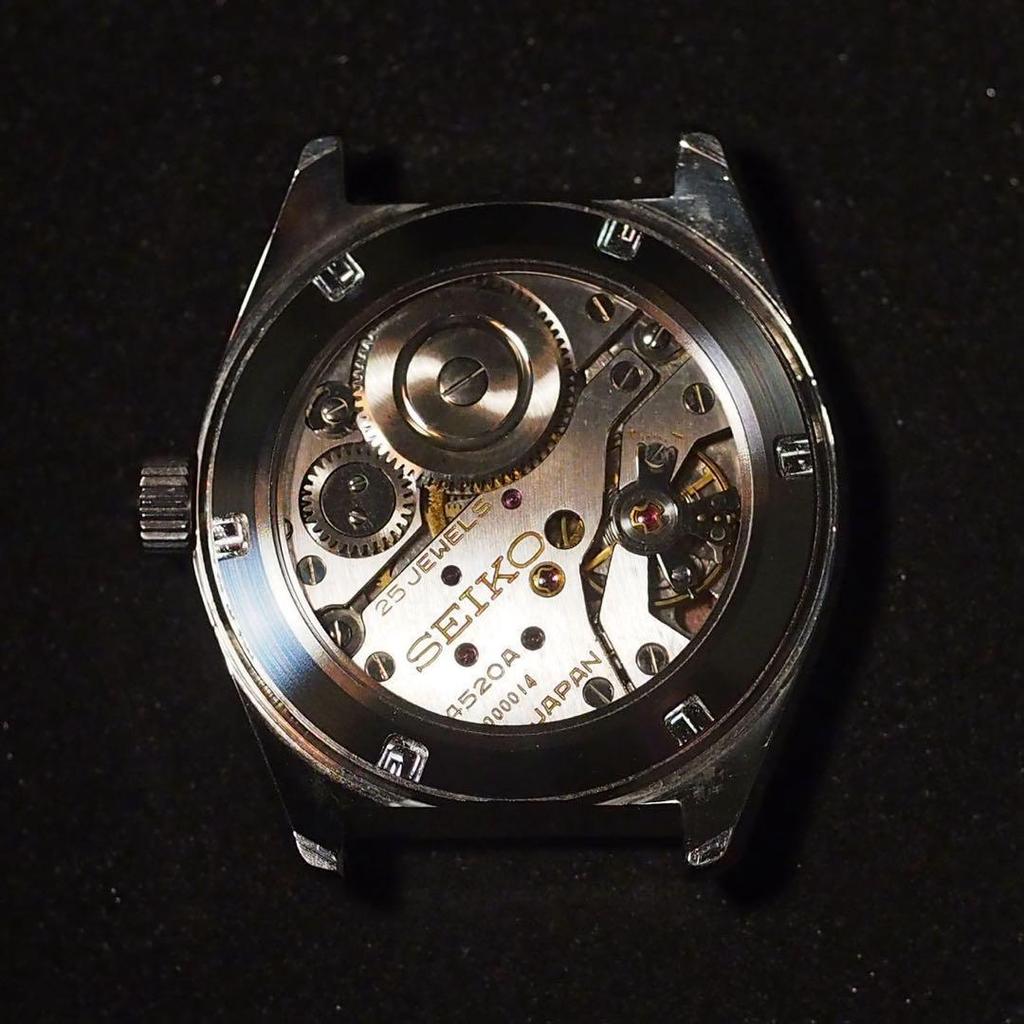 Used Grand Seiko 45GS 45KS See-through Case Back Grand Seiko