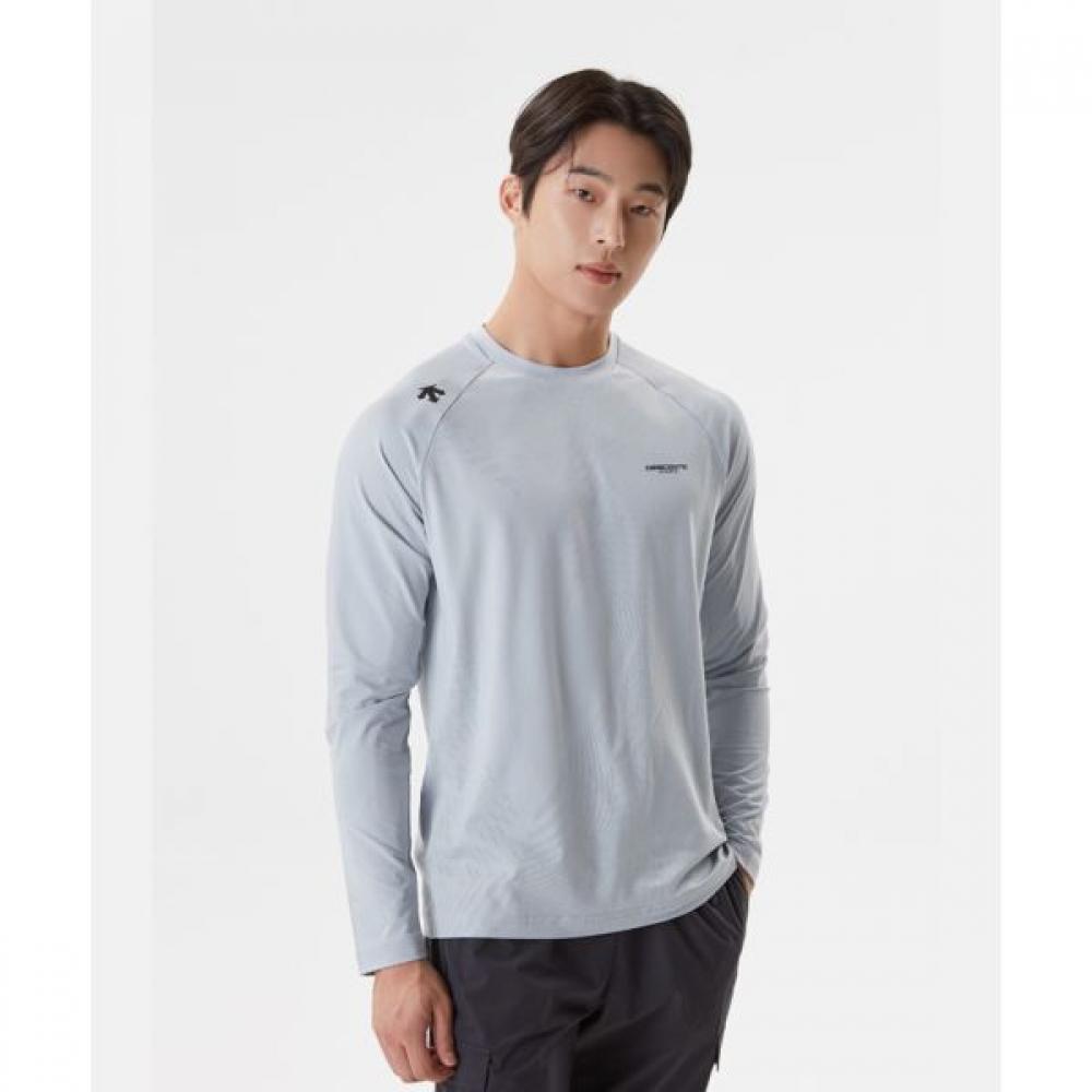

DescenTe IcemoTion Jacquard Long Sleeve T shirT Grey GRY0GRAY/100