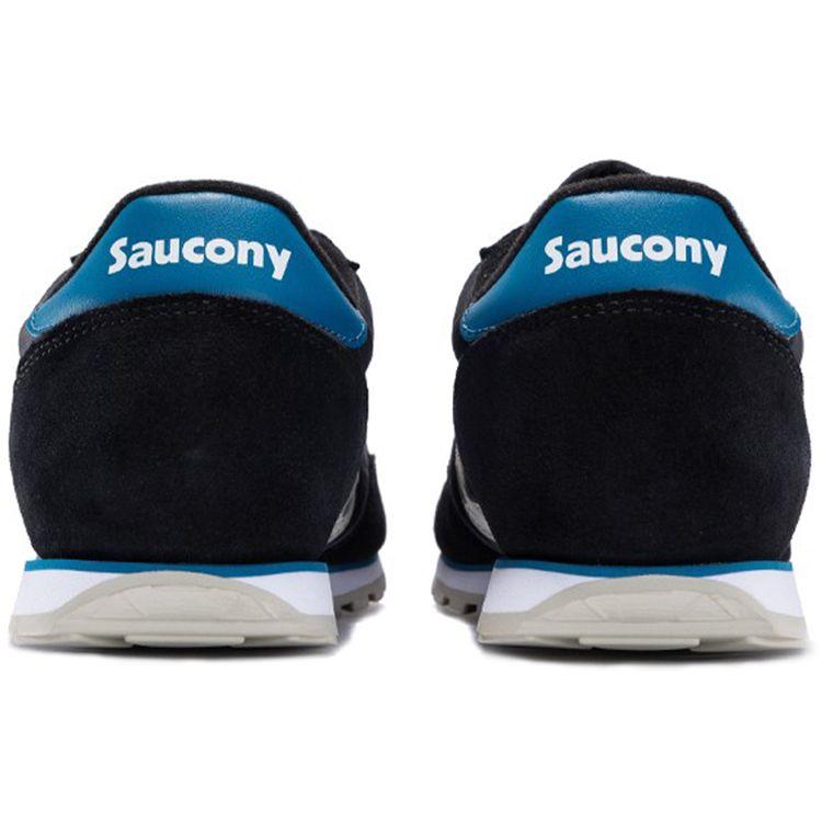 Saucony Jazz Low Pro Retro Mesh Slip Resistant Lightweight Low Top Running Shoes Men sneaker Black S2866-308