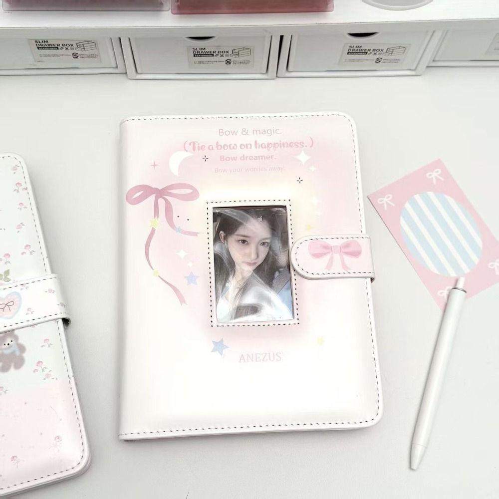 1pc Loose-leaf Photo Card Binder A5 Collectibles Booklet  for Polaroid & Idol Cards