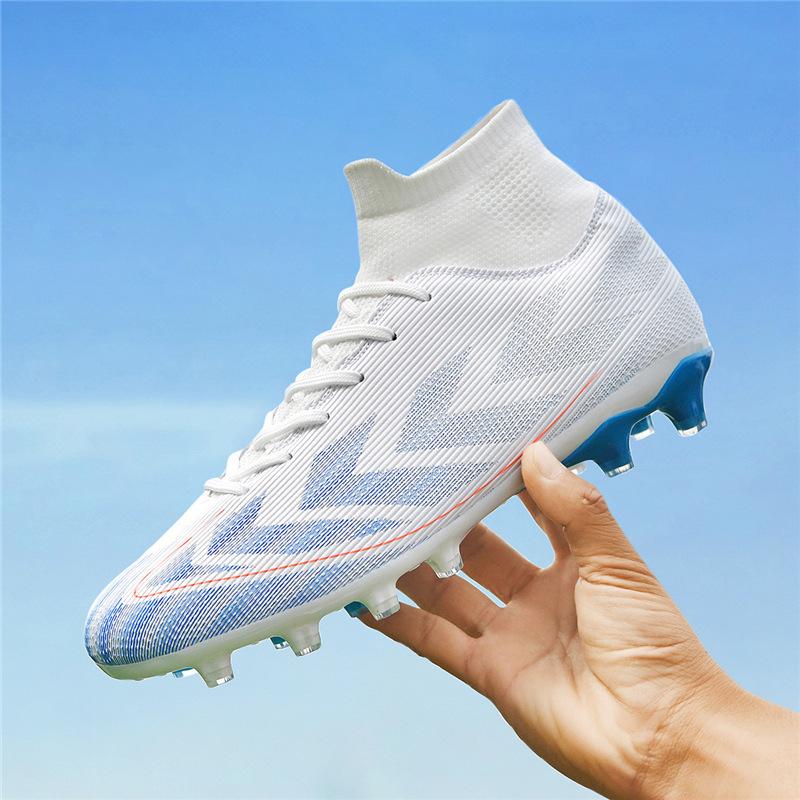2025 new football shoes men's and women's AG long nails broken nails youth non-slip training shoes student fashion SHOES
