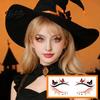 Pavoučí síť Face Art Halloween Dočasná tetování pro ženy, Vodotěsné dýňové pavoučí sítě Festivalové samolepky Oční samolepky Maškarní karneval Cosplay