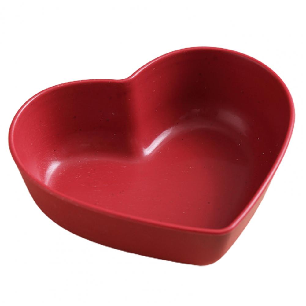 Kitchen Sauce Dish Dipping Soy Sauce Cup Heart-shaped Food Sauce Bowl Small Appetizer Plates Snack Plate Seasoning Dish