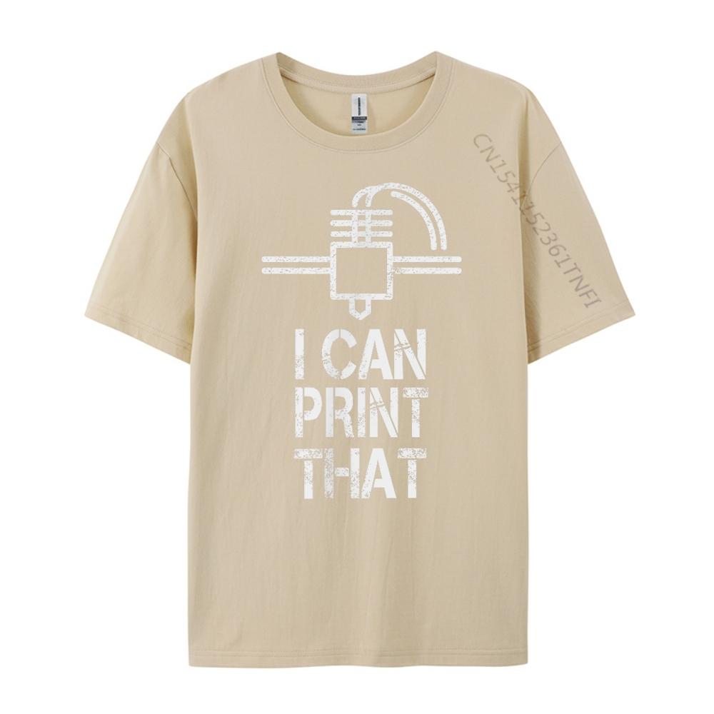 Funny 3d Printer Machine Fun Geek Computer Science It Fashion T Shirt Men Printed TShirt Graphic Tee Shirt