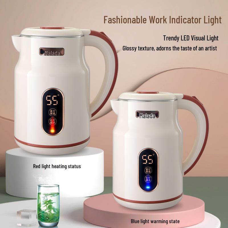 2025 Stainless Steel Electric Kettle with Keep Warm Function, Ideal for Dormitories, Water Boiler