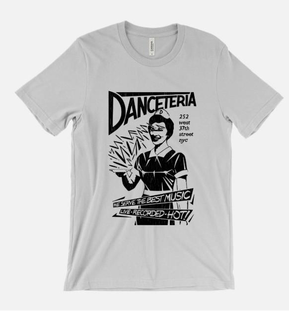 Футболка Danceteria - Ночной клуб 1980-х - Диско - После закрытия - Рок-танцы Нью-Йорк S