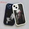 Tokyo Ghoul Kaneki Ken Anime Handyhülle für Iphone 14 13 11 12 Pro MAX 13 12 MiNi 7 8plus 14 13 PRO X XS 12 XR Lammfellhüllen