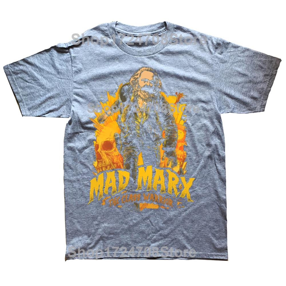 Men The Great Marx Attacks Vintage T Shirts Communist Meme Comfortable Cotton Clothes Funny Short Sleeve Tees Plus Size T-Shirt