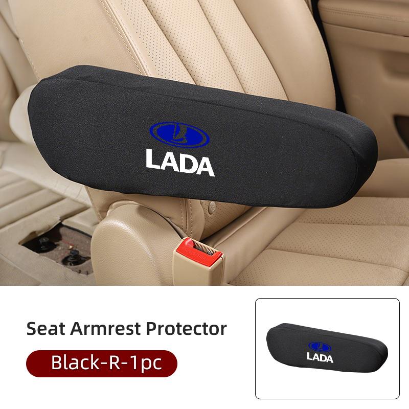 AGRWZB1 Car Seat Armrest Protector Elbow Support Pad Arm Rest Cover Interior For Lada Priora Sedan Sport Kalina Granta Vesta Niva Largus