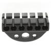 Headless Guitar Bridge 6 String Metal Instrument Accessory Part for Electric Guitars