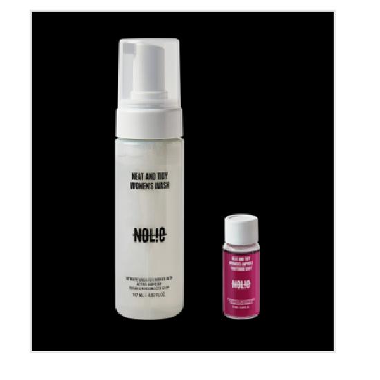 NOLIE Knit & Tide Women's Wash & Ampoule 147ml + 13ml, choose 1 of 2 types (whitening / elasticity)