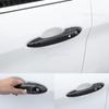For Alfa Romeo Giulia 952 Stelvio 949 2015 2016 2017 2018   Car Door Handle Cover Trim Smart Key Hole REAL Carbon