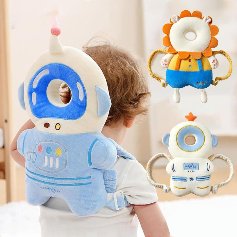 Cuscino di protezione per la testa del bambino, cuscino di sicurezza per la testa del bambino, cuscino di protezione per la testa anticaduta, altamente elastico e traspirante