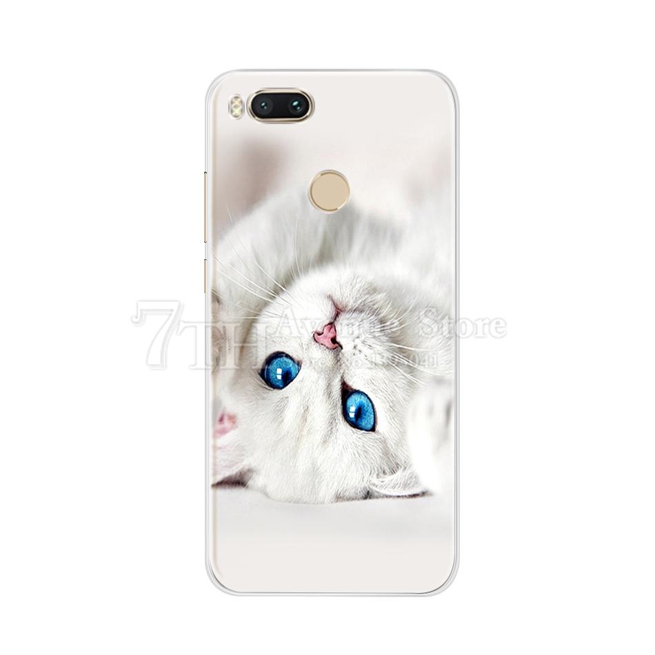 Pro Xiaomi Mi A1 Pouzdro Tištěné Pro Xaiomi Mi A1 TPU Pouzdro Pro Xiaomi Mi 5X Měkký Silikonový Zadní Kryt