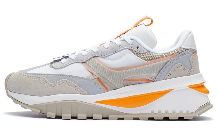 Li Ning Fangyuan EVO Амортизирующие Нескользящие Износостойкие Низкие Беговые Кроссовки Женские Туманный Абрикос AGCR228-2 35