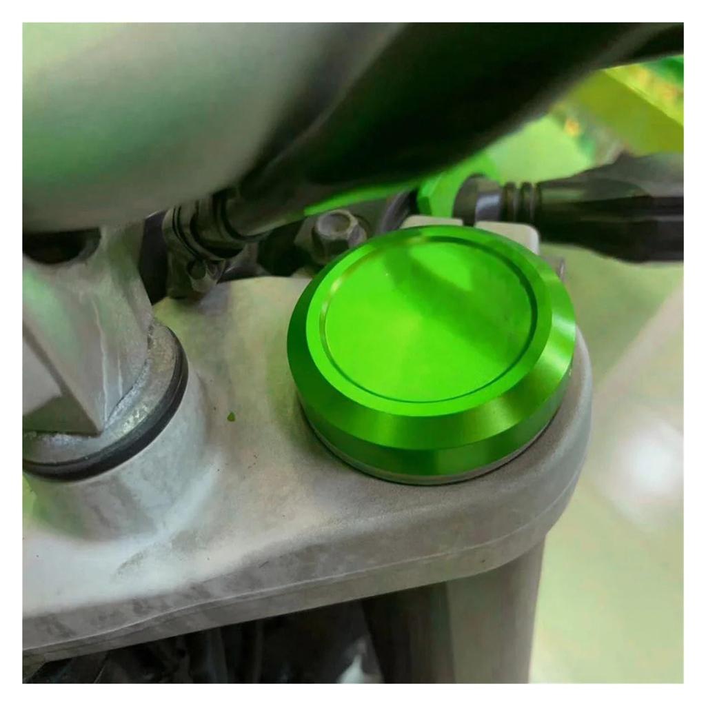 SLAVIK Motorcycle CNC Aluminum Front Fork Shock Absorber Suspension Decorative Cover Cap Compatible with
