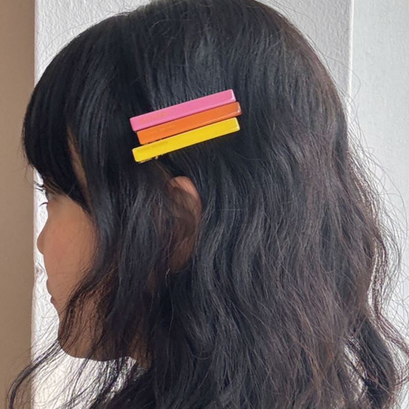 

objet213 Tropical Straight Clip 3. Lemon