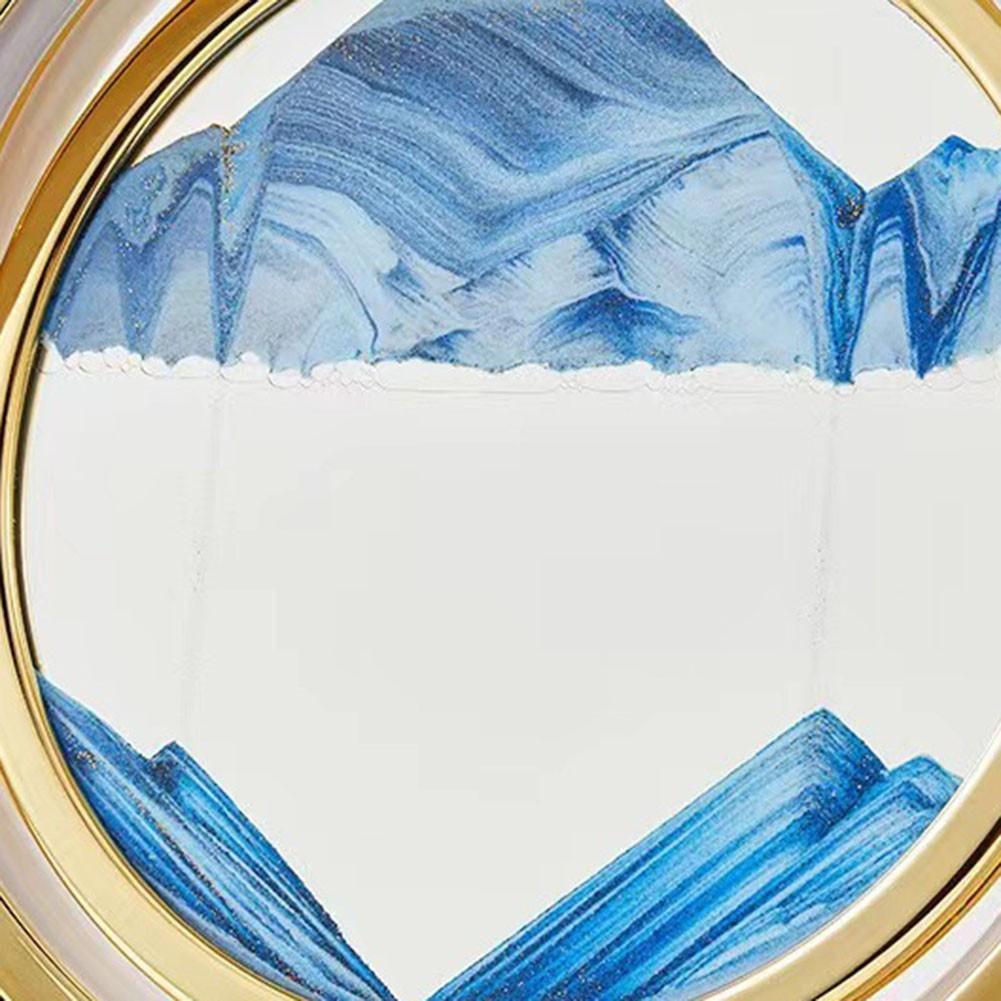 Lampă de Masă Dormitor Nisip Mișcător Pentru Artă Peisaj Nisip de Adâncime Decor Cadouri