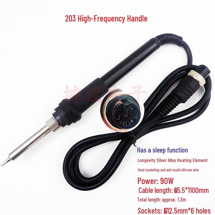 203H-90W High-Freq Soldering Iron Handle & 902a Heating Element, 205-150W