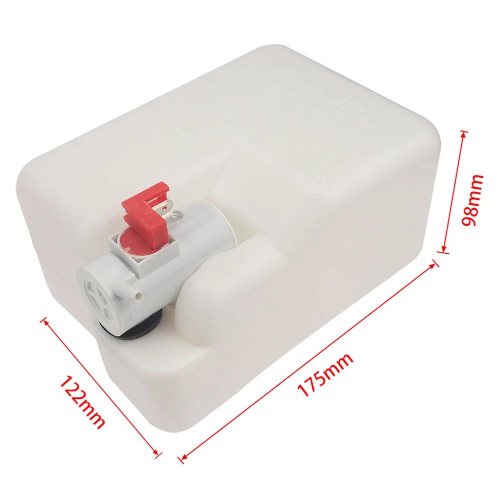 Universal Car Windshield Washer Bottle 12V Windscreen Washer Pump Fluid Tank 1.5L Reservoir Nozzle Sprayer Kit Car Accessories