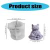 Tier Katzen Statue Silikonformen für Kerzen Seifenherstellung 3D Tierform Silikon Kerzenformen für Epoxidharz