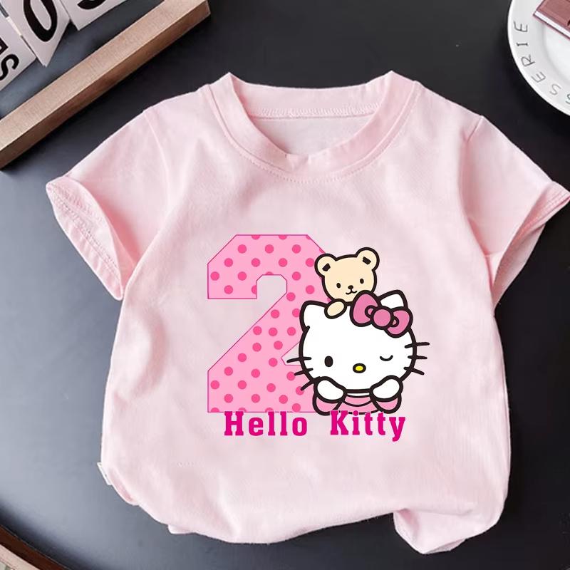 Summer 2026 New Childrens Tshirt Melody Graffiti Cartoon Print Pure Cotton Breathable Parentchild Fashion Short Sleeve