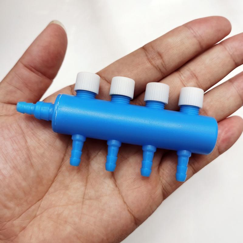 1Pcs Fish Tank Pump Parts Tube Oxygen Pipe Split-flow Practical Aquarium Air Pump Flow Control Valve Distributor Hose Splitter