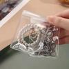 50/100/200pcs-Clear Earring Bags Waterproof Bags Thickened Reusable Storage Pouch for Jewelry Rings Necklace Bracelet