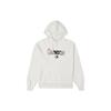 (WMNS) Logo Embroidered Loose Fleece Hoodie White Women's 10022349-A01