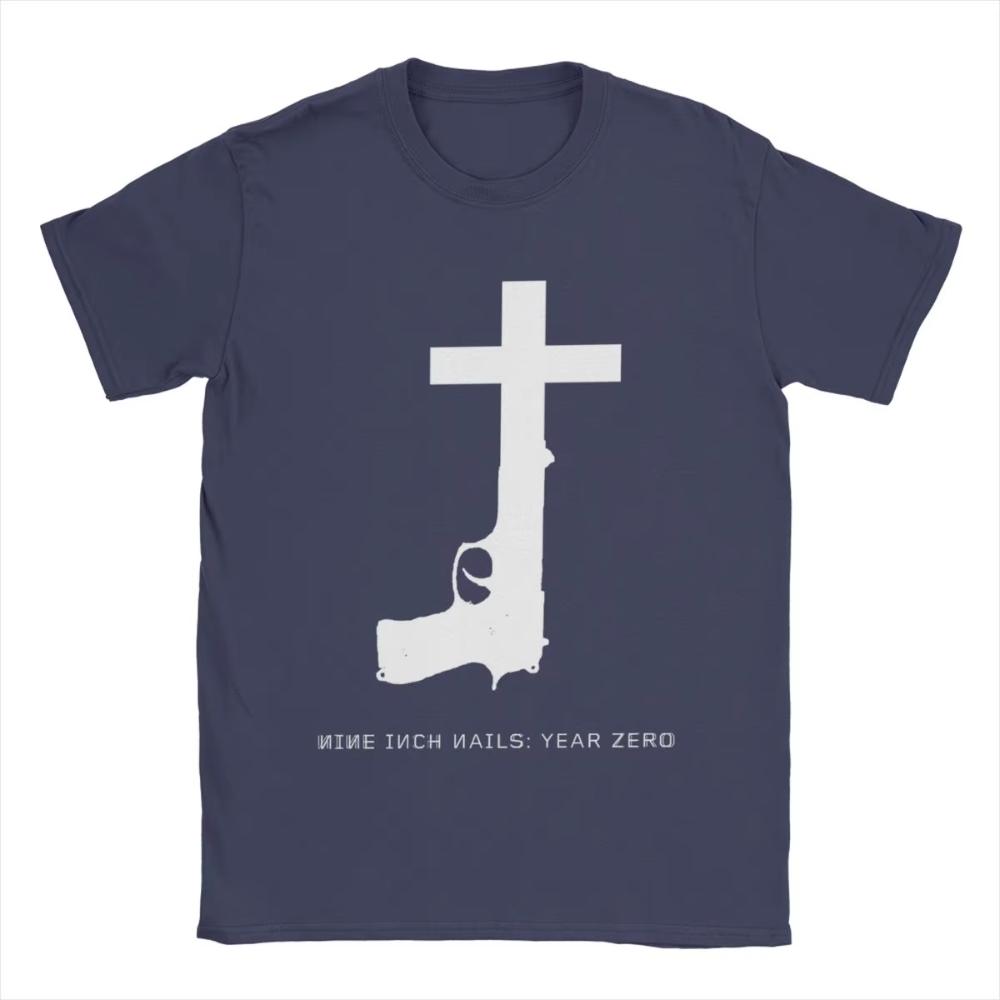 

Men Women Printed Fashion T-Shirt Nine Inch Nails NIN Casual Cotton Tees Short Sleeve Unisex T Shirts O Neck Clothes 3XL XXXL