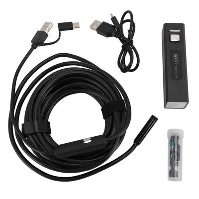 Endoscope Inspection Camera 8mm 1200P HD PVC 3 In 1 Type C USB Industrial Borescope Snake Sewer
