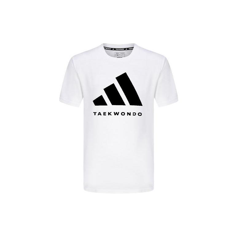 Adidas TAEKWONDO T Shirt Unisex White Black adiCLTS24TKP-WB 2XL
