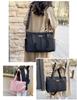 Nylon Shoulder Large Business [SpringSwalloow] Women's Bag, Handbag, Adult, Casual, Water-Repellent, Stylish, Large, Capacity, 2-Way, (Black)