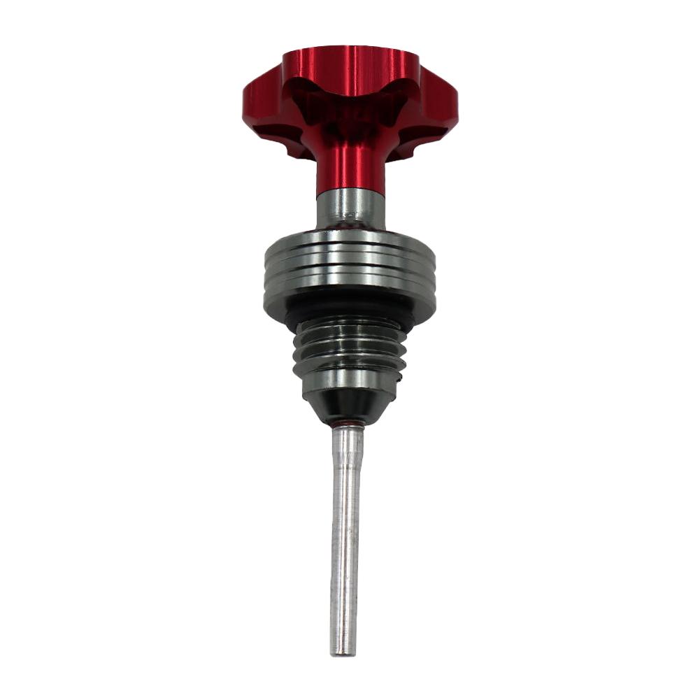 1pcs Scooter Motorcycle Engine Oil Dipstick Filler Plug Engine Crankcase Oil Level Gauge Plum Blossom Machine Oil Dipstick
