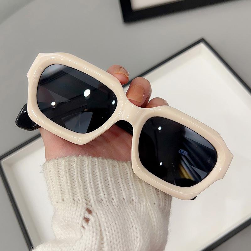 

JYL TS Rimless Sunglasses Unisex UV Protection Cyberpunk Z3658 A-8205 ліс камуфляж кольору