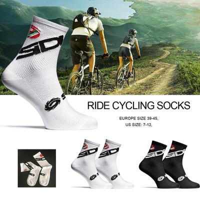 Men Women Cycling Socks Breathable MTB Bike Mountain Racing Riding Cotton Socks
