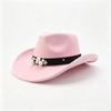 Classic Fashion Men's and Women's Top Hats Versatile Pearl Accessories Party Outdoor Jazz Hat Versatile Gentleman's Hat