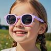 New Fashion Trendy Retro Outdoor Anti-ultraviolet Sunshade Polarized Silicone Children's Sunglasses 23029