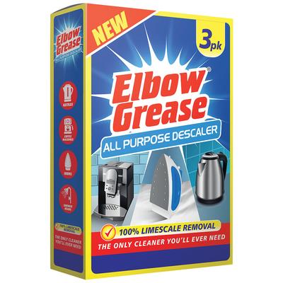 ELBOW GREASE Uniwersalny Odkamieniacz W Proszku 3x25ml