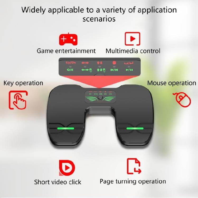 Multifunctional Quiet Music Page Turners Pedal Rechargeable Wireless Page Turners
