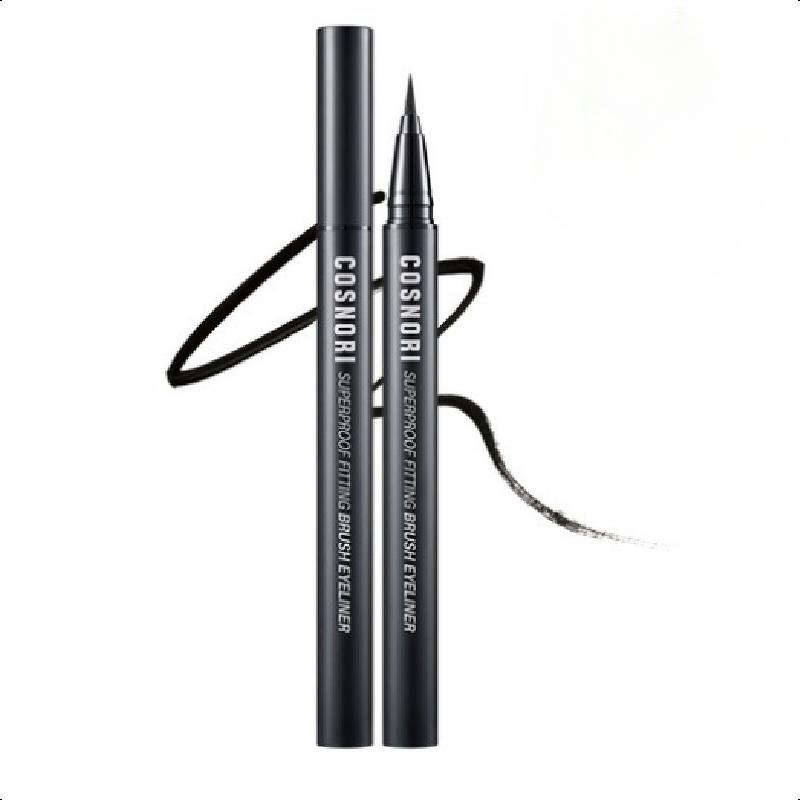 

COSNORI Superproof Fitting Brush Eyeliner 0.6g 01 Black 1pc