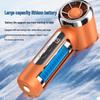 2026 Rechargeable High-Speed Mini Cooling Fan with Digital Display - Portable USB Handheld Ice Pack Fan