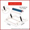Adjustable Folding Stainless Steel Material Support Stand with Lifting Auxiliary Bracket