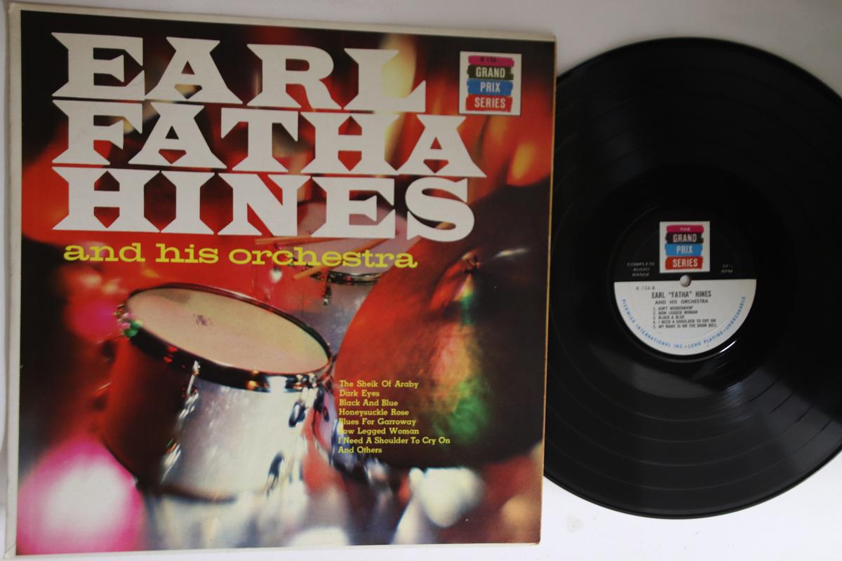 

LP Record EARL FATHA HINES & HIS ORCHESTRA - Earl fatha Hines And His Orchestr K134 BRAVO! US Jazz Used