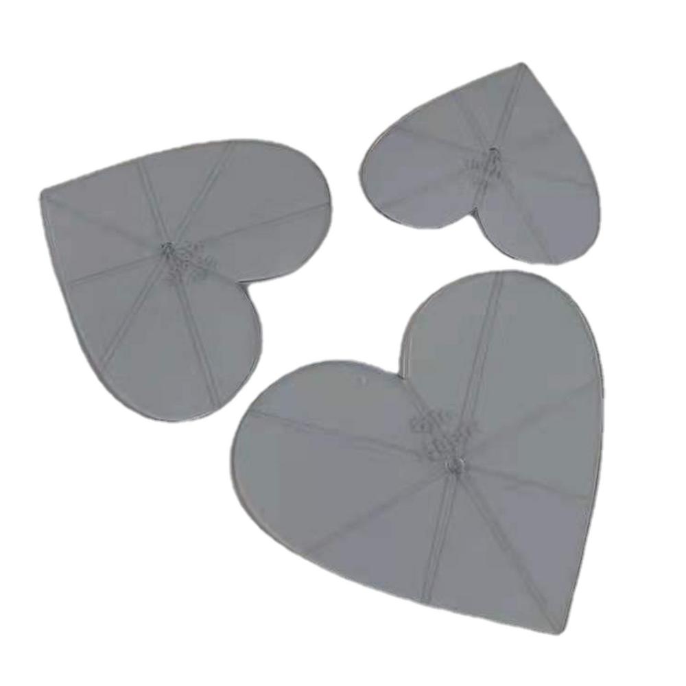 

3 шт. Шаблоны швейных линеек в форме сердца, Рамки для квилтинга, Нескользящий набор, Сделай сам, Швейные поделки, Швейные инструменты для дома, Искусство