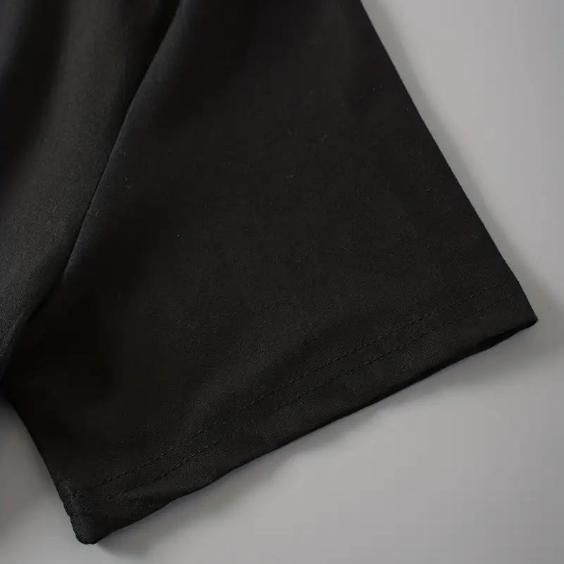 Dívčí letní roztomilé kreslené tričko s potiskem kulatý výstřih krátký rukáv ležérní top léto a jaro jednoduché vše