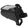 Bike Phone Front Frame Bag Waterproof Reflective   Phone Mount Top Tube Bag Pouch
