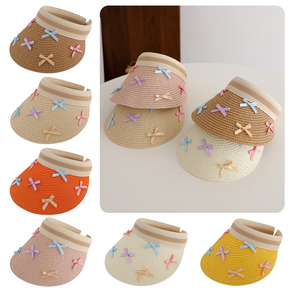 Sun Shading Baby Sun Hat UV Protection Straw Cap New Baby Sunshade Cap Outdoor